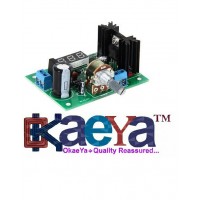 OkaeYa Step Down ConverterModule LM317 Voltage RegulatorLED Voltmeter 5V 12V